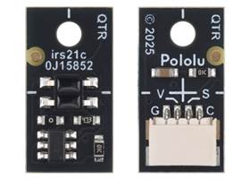 QTR-MD-01A-S Reflectance Sensor, front and back views.