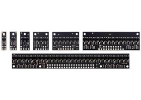 The QTR Reflectance Sensor Arrays are available in many different sizes.