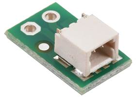 Breakout for JST SH-Style Connector, 2-Pin Male Side-Entry. (1)