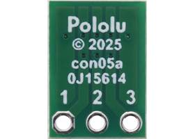 Breakout for JST SH-Style Connector, 3-Pin Male.