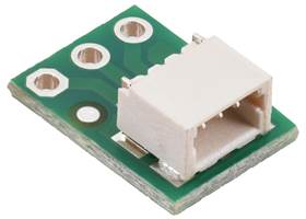 Breakout for JST SH-Style Connector, 3-Pin Male Side-Entry. (1)