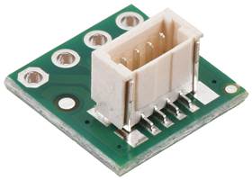 Breakout for JST SH-Style Connector, 4-Pin Male Top-Entry. (1)