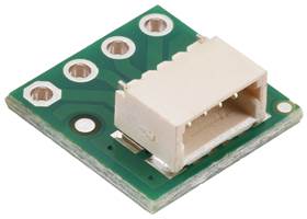 Breakout for JST SH-Style Connector, 4-Pin Male Side-Entry. (1)