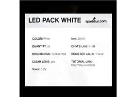 LED - Super Bright White (25 pack) (4)