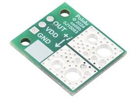 ACS37041 Current Sensor Compact Carrier, bottom view.