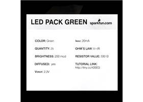 LED - Basic Green 5mm (25 pack) (5)