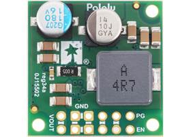 9V, 5A Step-Down Voltage Regulator D42V55F9, top view.