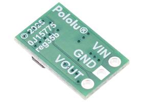 Step-Down Voltage Regulator D24V7Fx, bottom view.