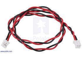 JST PH-Style Cable, 2-Pin, Female-Female, 40cm.