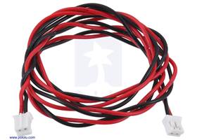 JST PH-Style Cable, 2-Pin, Female-Female, 63cm.