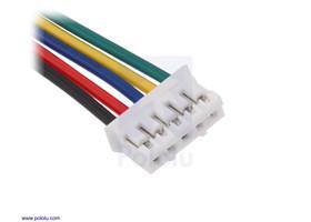 5-pin female JST PH-style connector.