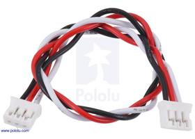 JST PH-Style Cable, 3-Pin, Female-Female, 16cm.