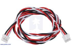 JST PH-Style Cable, 3-Pin, Female-Female, 63cm.