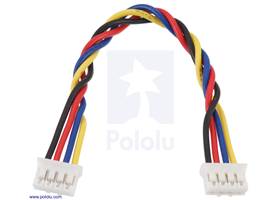 JST PH-Style Cable, 4-Pin, Female-Female, 10cm.