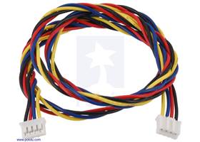 JST PH-Style Cable, 4-Pin, Female-Female, 63cm.