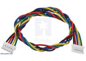 JST PH-Style Cable, 5-Pin, Female-Female, 25cm.
