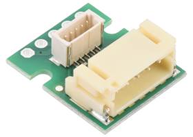 Breakout for JST PH-Style Connector, 5-Pin Male Side-Entry, with SH.