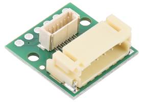 Breakout for JST PH-Style Connector, 6-Pin Male Side-Entry, with SH.