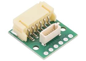 Breakout for JST PH-Style Connector, 6-Pin Male Side-Entry, with SH. (1)