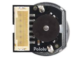 Magnetic Encoder with Top-Entry Connector assembled on a 20D mm Metal Gearmotor with Extended Motor Shaft.