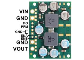 Pinout of the Step-Down Voltage Regulator D42V110Fx.