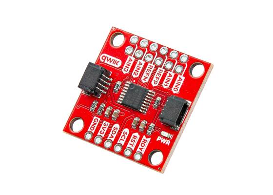 SparkFun Qwiic 24 Bit ADC - 4 Channel (ADS1219)