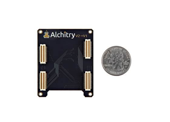 Alchitry V2 -> V1 Adapter (3)