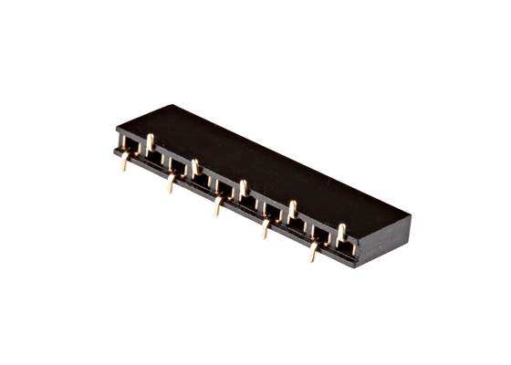 Straight Header - Female (SMD, 0.1in., 2x3-Pin)