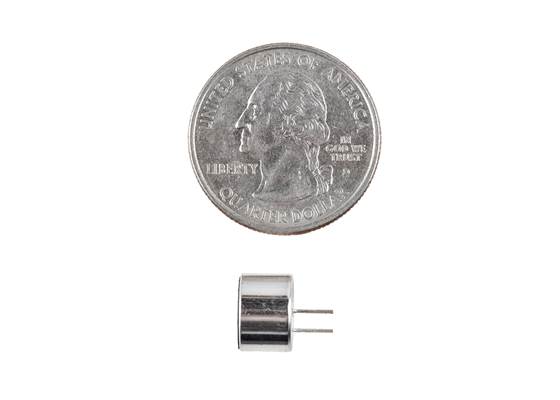 Electret Condenser Microphone, with Washer (5)