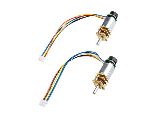 N20 Motor With Encoder and Cable (Pair)