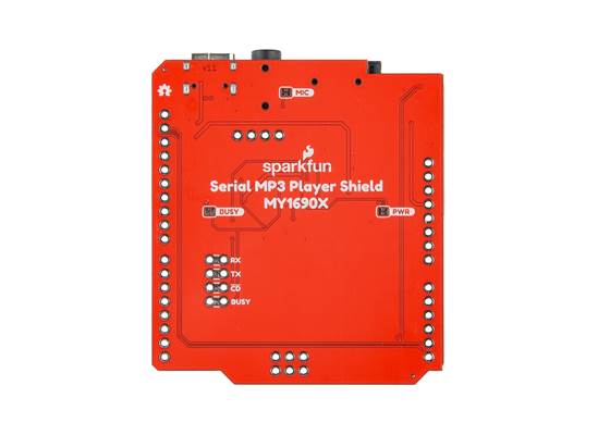 SparkFun Serial MP3 Player Shield - MY1690X-16S (2)