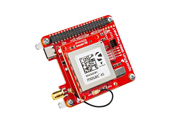SparkFun GNSS Flex pHAT - mosaic-X5