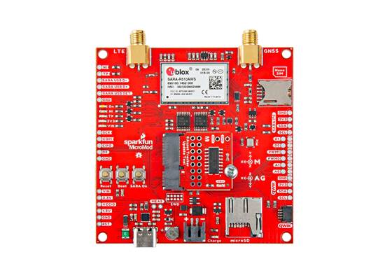 SparkFun MicroMod Asset Tracker Carrier Board (SARA-R510AWS) (2)
