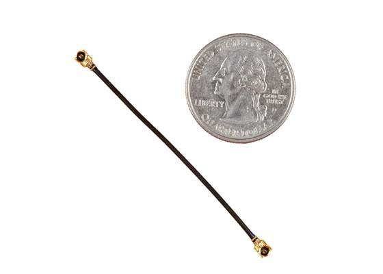 U.FL to U.FL Mini Coax Cable - 50mm (4)