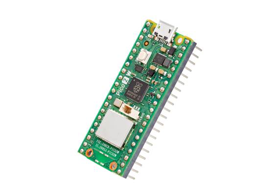 Raspberry Pi Pico 2 W with Headers