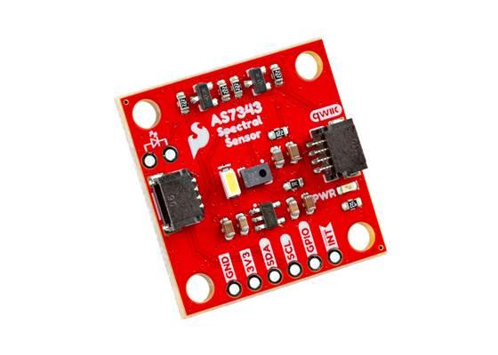 SparkFun Spectral Sensor - AS7343 (Qwiic)