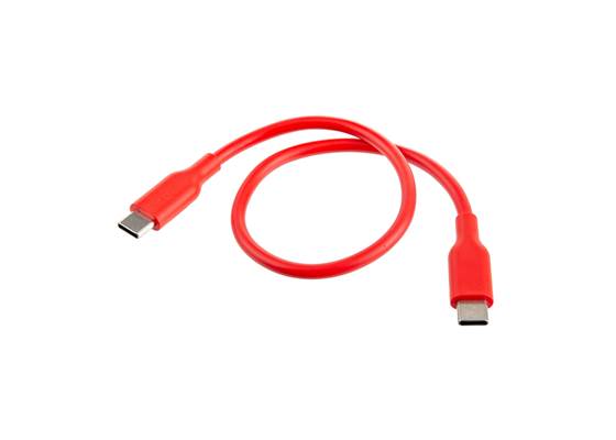 USB-C to USB-C Cable - 0.3m (Flexible Silicone)