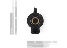 Black Chicken Head Knob - 14x20mm (3)