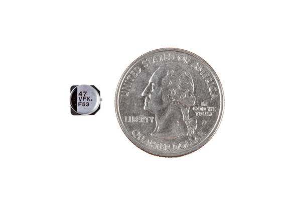 Capacitor Aluminum Electrolytic - 47µF, 20%, 35V (4)