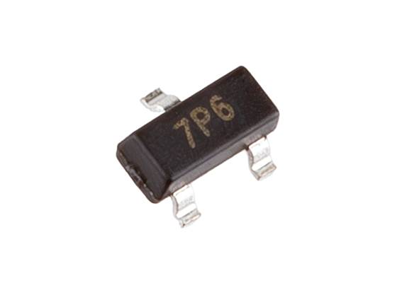 MOSFET P-CH, 60V, 900mA (ZXMP6A13FTA)