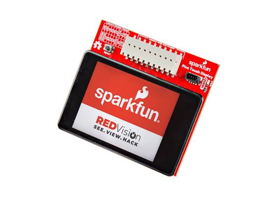 SparkFun Red Vision Touch Display for Pico