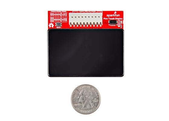 SparkFun Red Vision Touch Display for Pico (4)