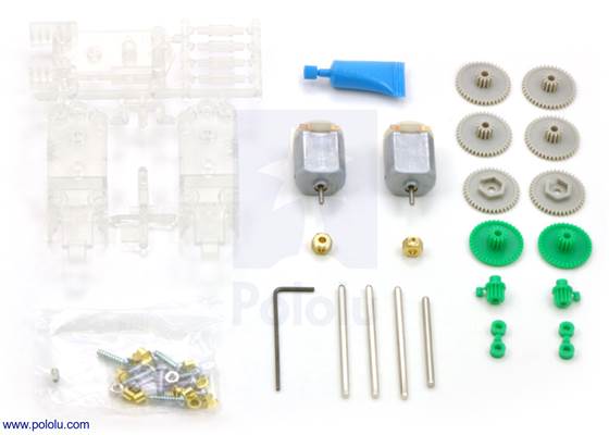 Tamiya 89915 twin-motor gearbox kit  &#8211; clear.