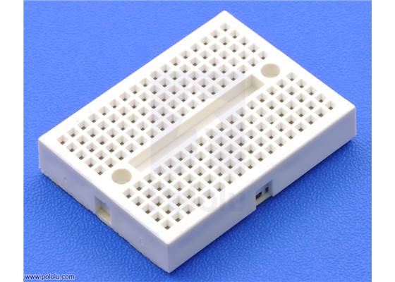 170-point breadboard (white).