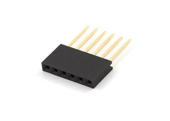 Stackable Header - Female (PTH, 0.1in., 6-Pin)