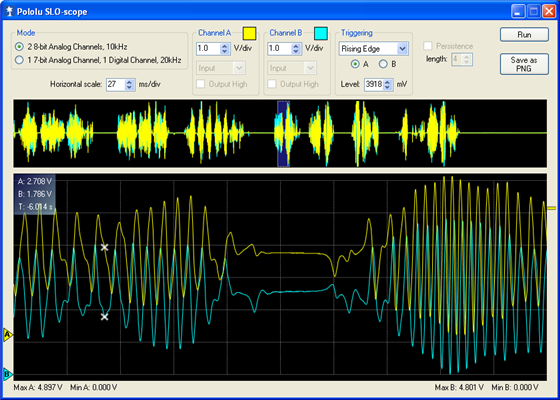 Pololu SLO-scope client for Windows.