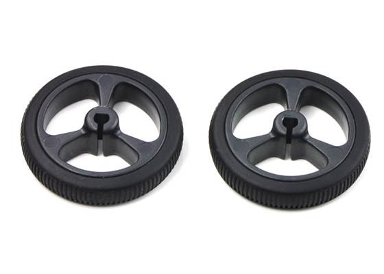 Pololu Wheel 32&#215;7mm Pair &#8211; Black. (1)