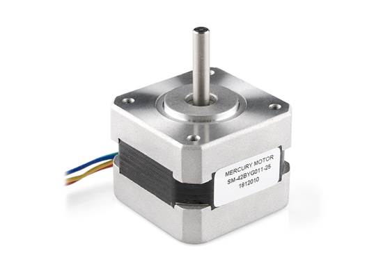 Stepper Motor - 32 oz.in (200 steps/rev, 1200mm Wire)