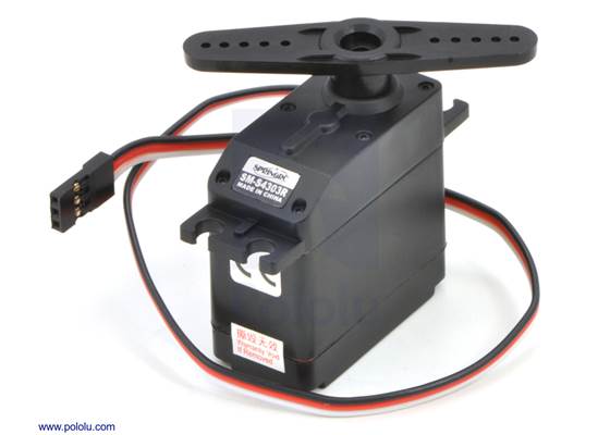 SpringRC SM-S4303R continuous rotation servo.