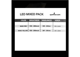 LED - Assorted 10 Red / 10 Yellow (20 pack) (6)